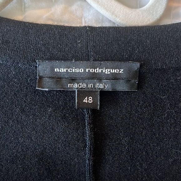 Narciso Rodriguez black wool knit dress - Picture 4 of 6